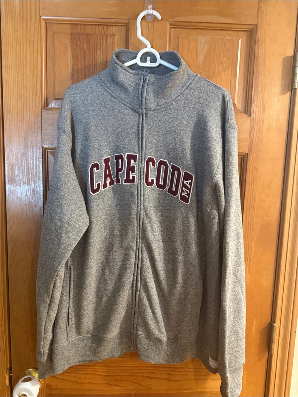 Cuffy’S men’s cape cod full zip sweatshirt size xlarge .